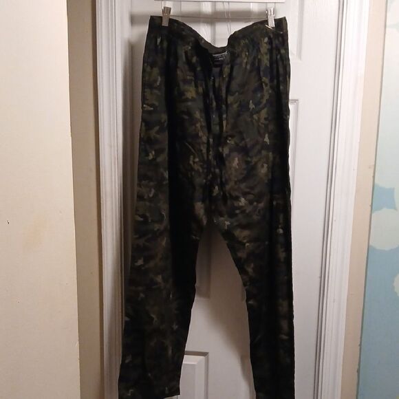 Polo Ralph Lauren Green Camo Lounge Sleepwear Pants Sz.XL - Picture 1 of 4